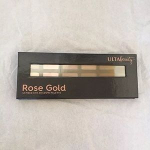 Ulta Beauty rose gold eyeshadow pallet